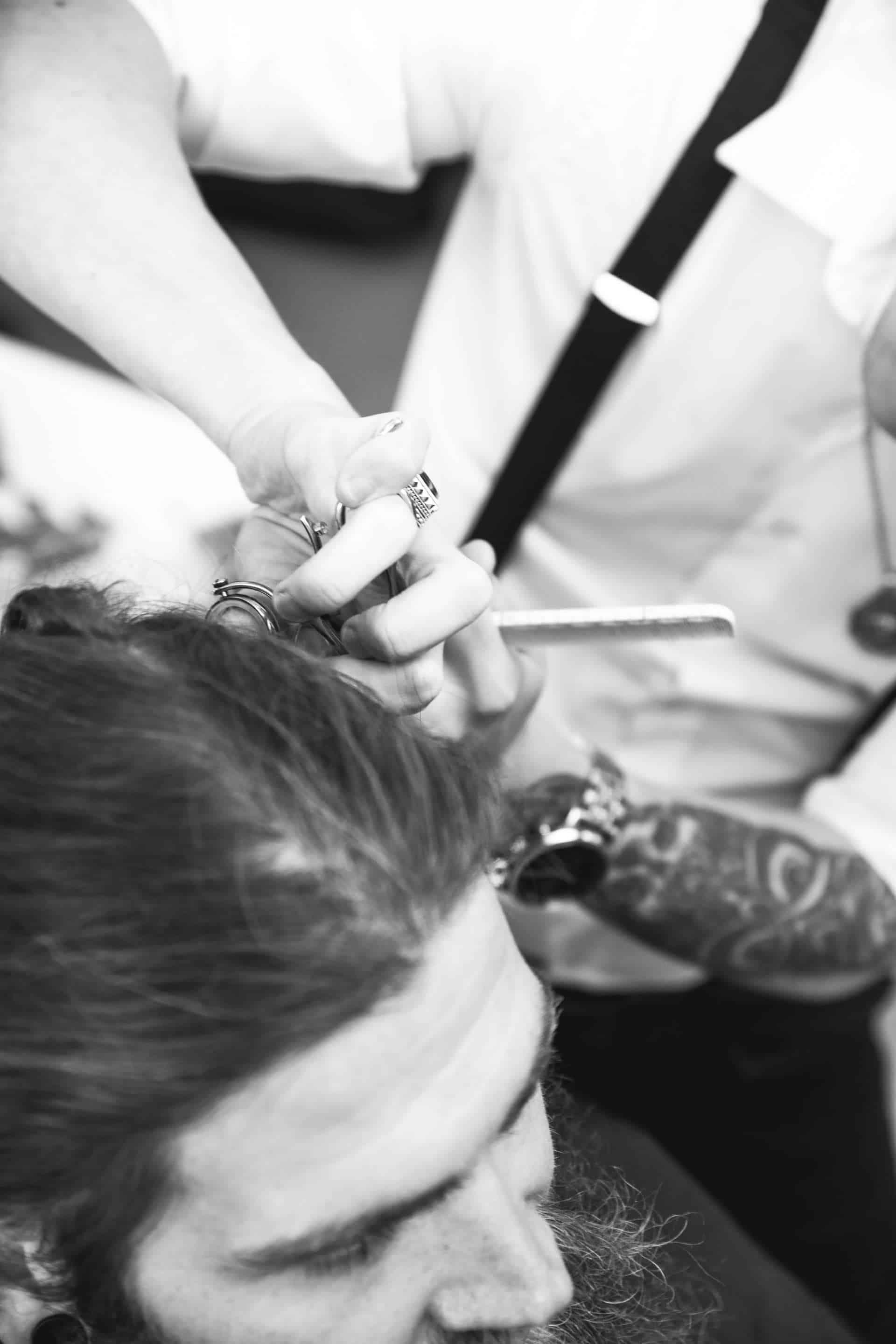 Steinzeit Barber Shop Image Fotografie