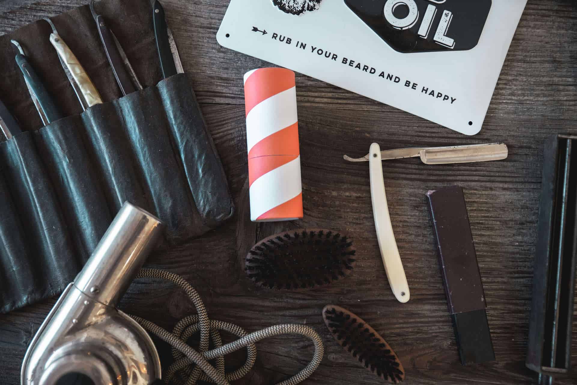 Steinzeit Barber Shop Image Fotografie
